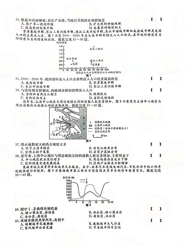 2021年贵州成人高考高起点历史地理（文综）考试真题及答案解析4