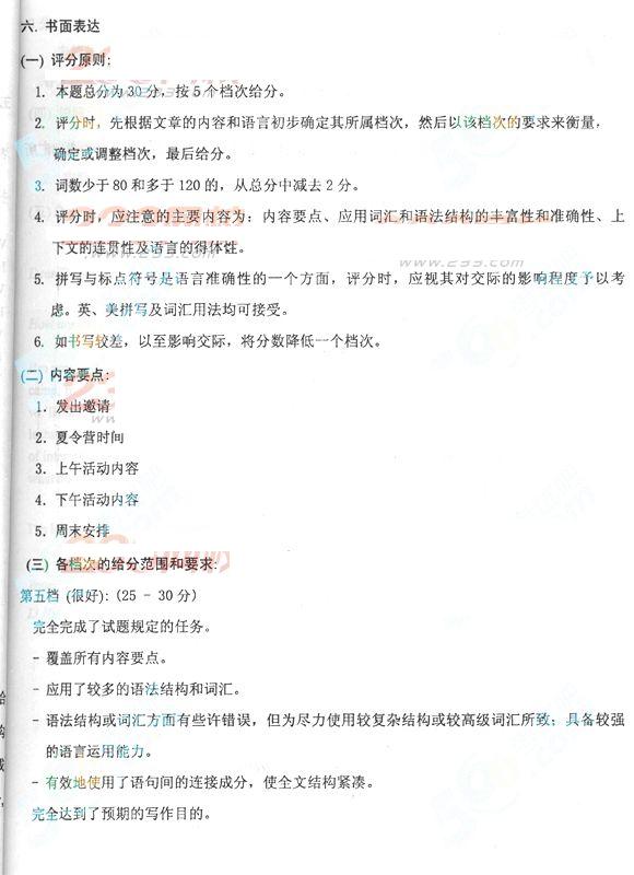 2013年成考高起点英语真题及答案(完整版)(图12)