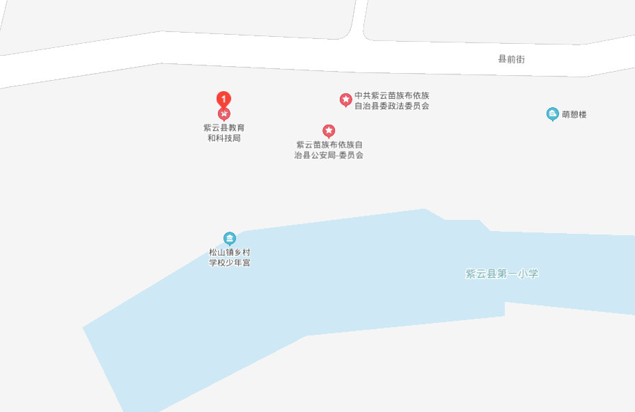 紫云县教育局导航路线