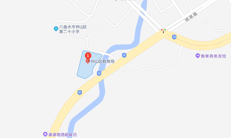 钟山区教育局导航路线