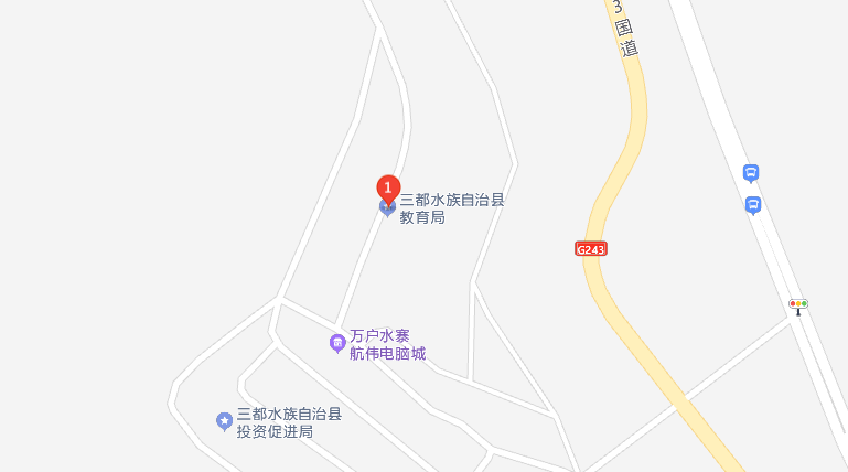 三都县教育局导航路线