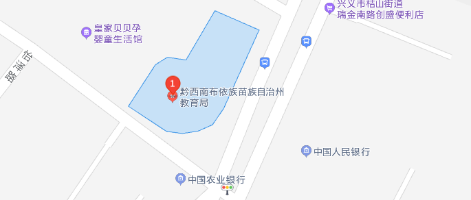 黔西南州教育局导航路线