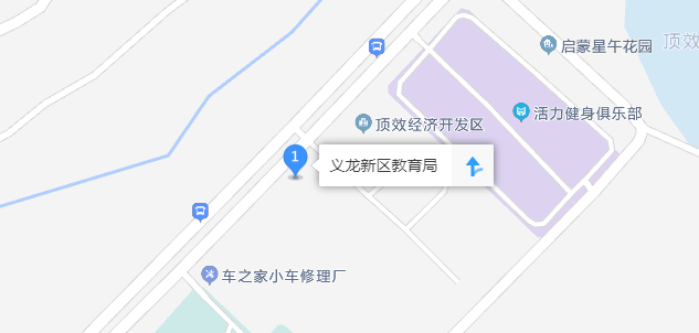 义龙新区教育局导航路线